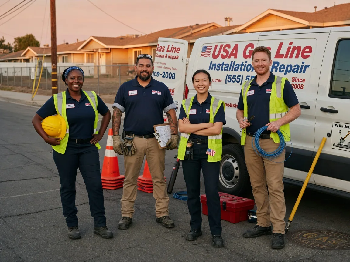 Gas Line Installation company in Larue, TX